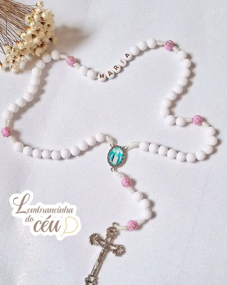 Kit 15 Lembrancinhas e 4 Terços