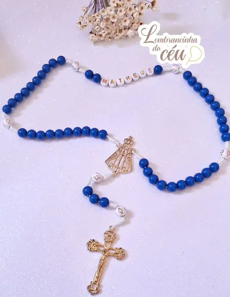 Kit 15 Lembrancinhas e 4 Terços