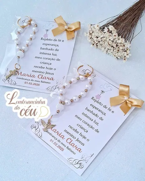 Kit 25 Lembrancinhas Dezena com Chaveiro