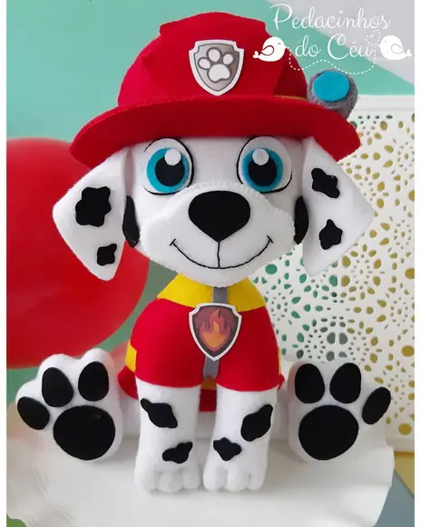 Kit Bonecos para Decoração Patrulha Canina