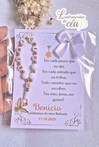 Lembrancinhas para Batizado Personalizada com Foto