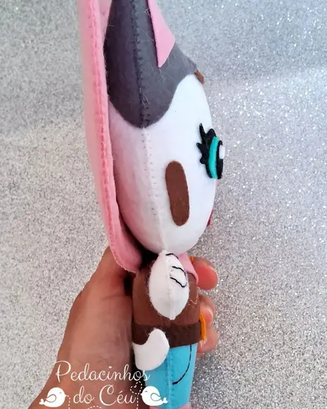 Xerife Callie em feltro