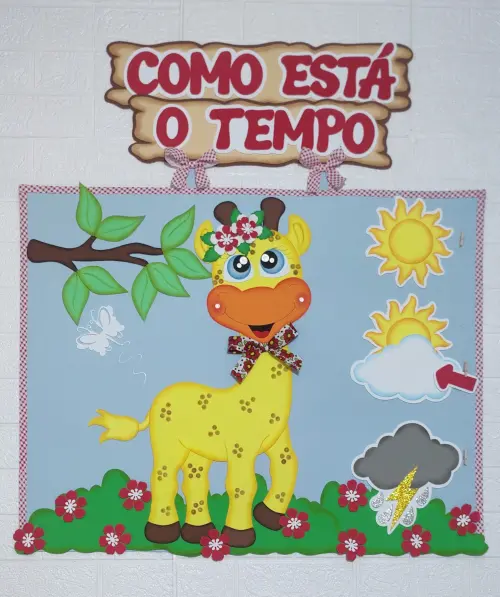 Cartaz Como está o tempo em EVA