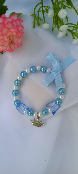 10 Lembrancinhas Pulseira Cinderela Princesas