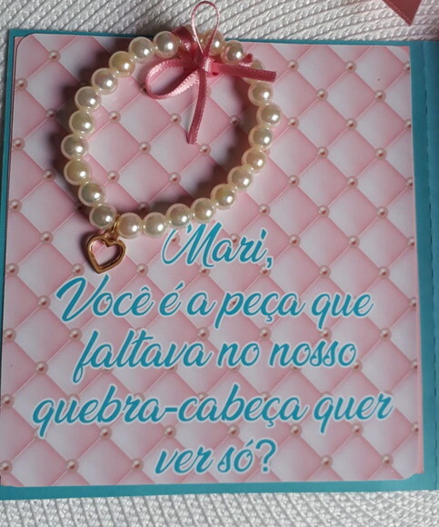15 Pulseiras Pérolas Dama de Honra Valsante 15 Anos