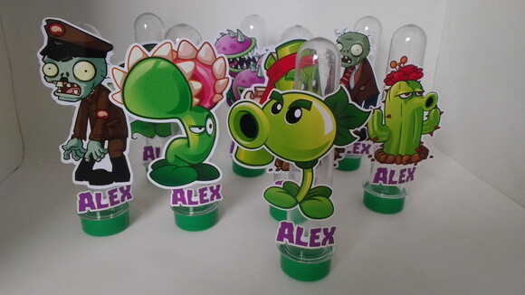 15 Tubete Plant Vs. Zombie