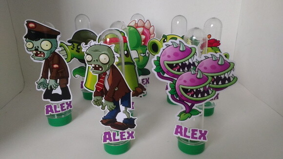 15 Tubete Plant Vs. Zombie