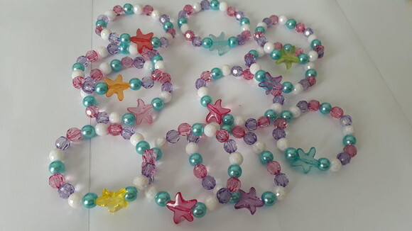 20 Lembrancinhas Pulseira Sereia na Concha