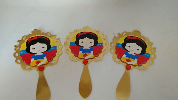 Aplique Espelho Branca de Neve