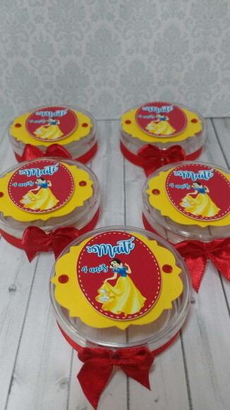 Caixinha Lembrancinha Branca de Neve