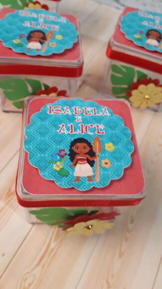 Caixinha Lembrancinha Moana