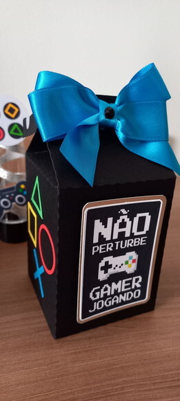 Kit 10 Caixinhas Aniversário Gamer Vídeo Game