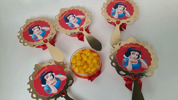 Lembrancinha Espelho Branca de Neve