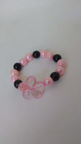 Lembrancinha pulseira Minie Rosa ou vermelha