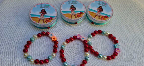 Lembrancinhas Pulseira Moana