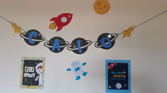 Painel Festa Astronauta