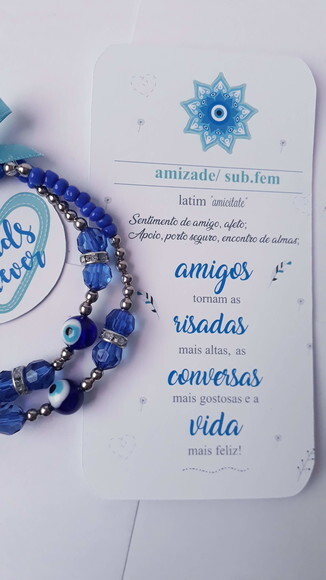 Pulseiras da Amizade Best Friend Forever Bff Olho Grego