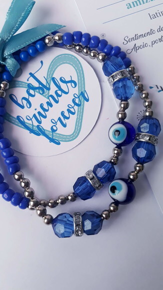 Pulseiras da Amizade Best Friend Forever Bff Olho Grego