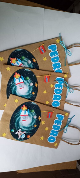 Sacolinha Astronauta