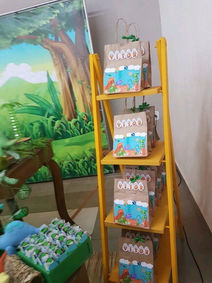 Sacolinha Safari Animais da Floresta Selva