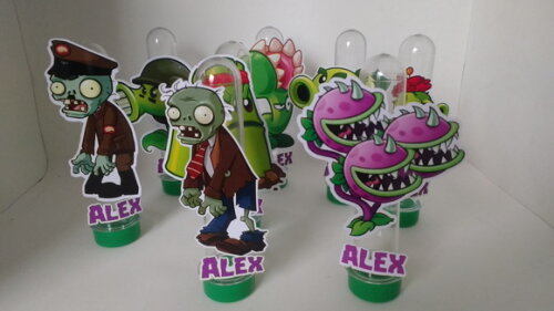 15 Tubete Plant Vs. Zombie