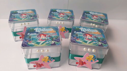 Caixinha Ariel - Pequena Sereia