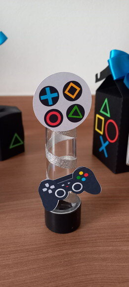 Kit 10 Caixinhas Aniversário Gamer Vídeo Game
