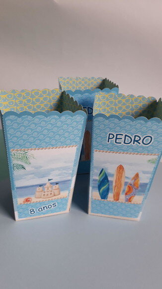 Centros de Mesa Cachepô Surf Praia