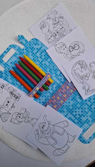 Mini Maletinha Kit de Colorir Divertidamente