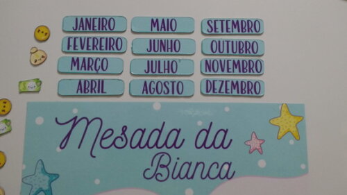 Quadro da Mesada educativa