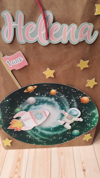 Sacolinha Astronauta