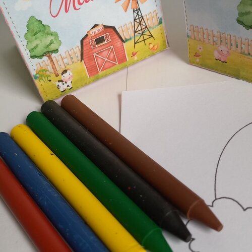 Caixas Cubo Kit Colorir