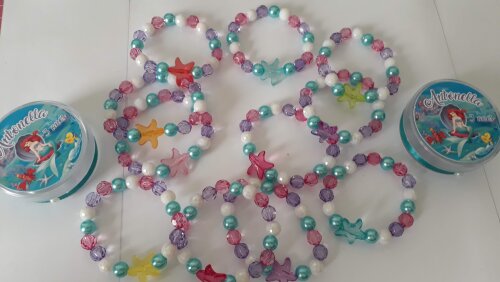 Lembrancinha Pulseira Sereia Ariel