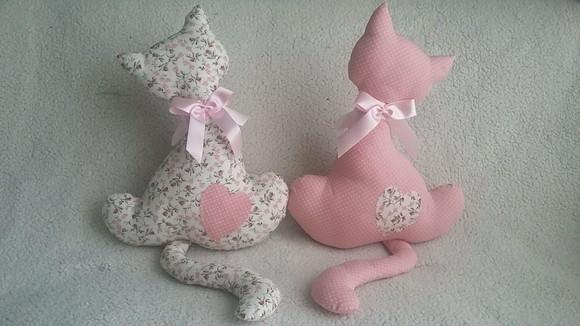 Almofadas Gatos - kit dois gatos