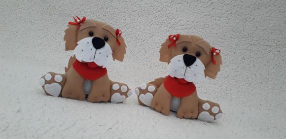 Cachorro em Feltro
