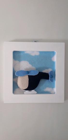 Trio Mini quadro decorativo
