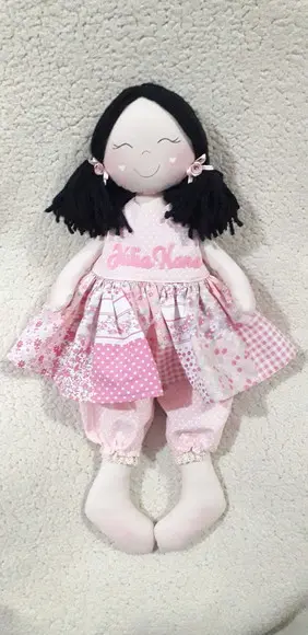 Boneca de Pano Carinho