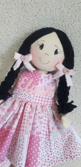 Boneca de Pano Carinho