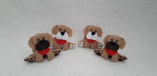 Cachorro em Feltro