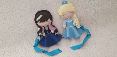Prendedor de Cortinas Princesas