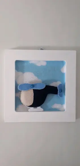 Trio Mini quadro decorativo