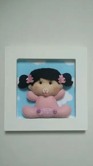 Trio Mini quadro decorativo