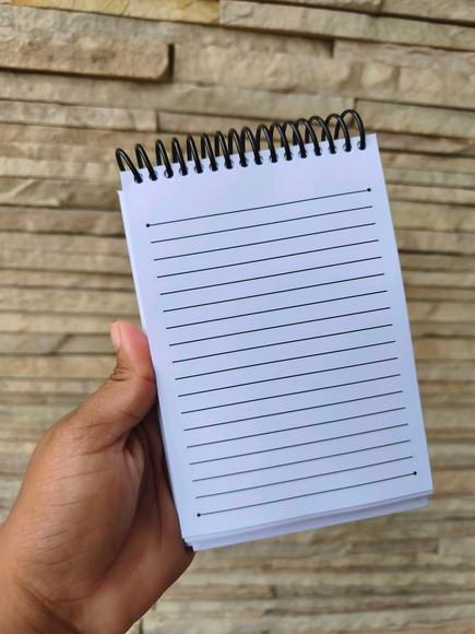 Bloco de Anotações A6 Formatura