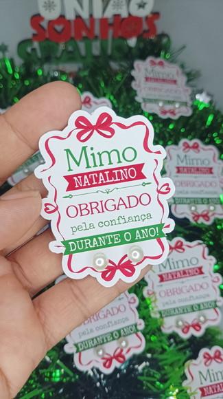 Brinco Pérola Brinde Natal