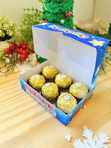 Caixa com Bombons - Natal