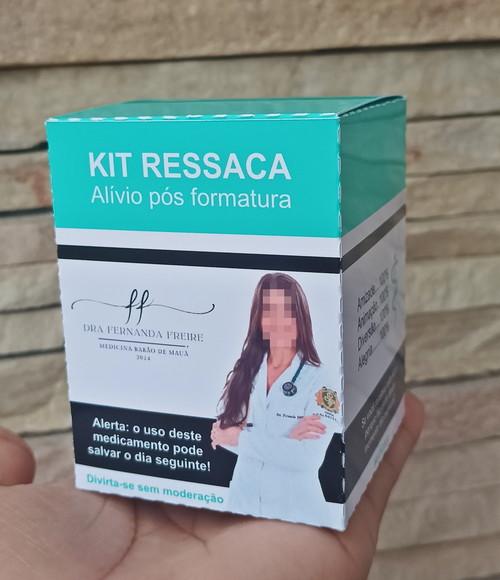 Caixa Kit Ressaca c/ Foto - Formatura/casamento/aniversário