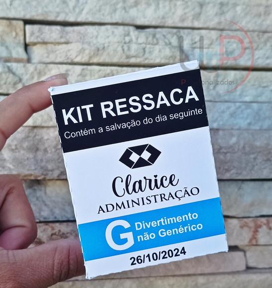Caixa Kit Ressaca Desmontadas - 50 Unidades