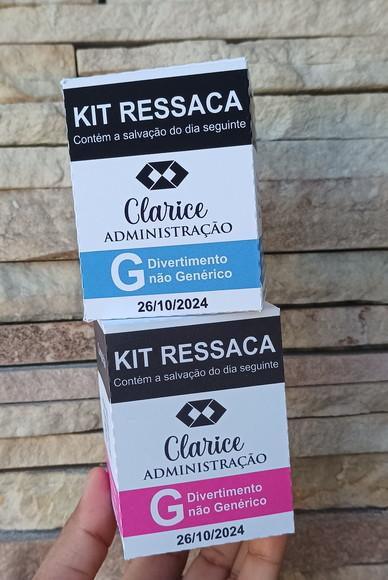 Caixa Kit Ressaca Formatura Administração
