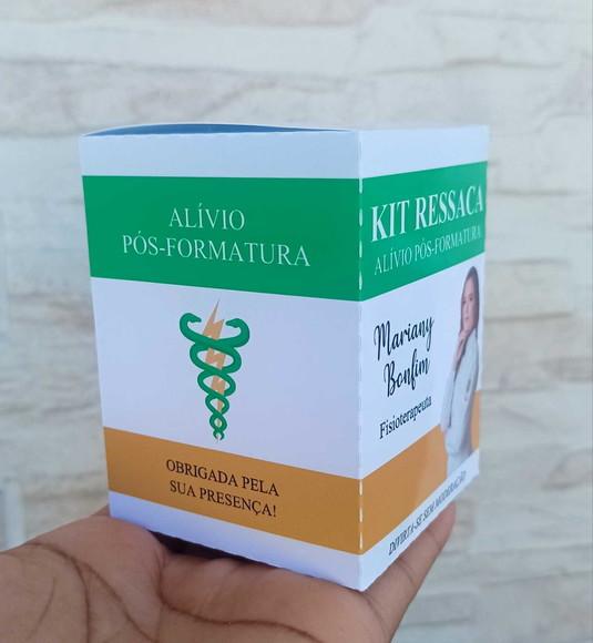 Caixa Kit Ressaca Formatura Fisioterapia