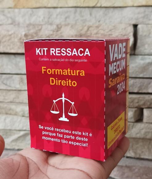 Caixa Kit Ressaca Formatura Vade Mecum